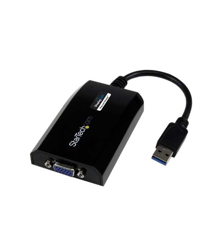 StarTech.com USB32VGAPRO adaptor grafic USB 1920 x 1200 Pixel Negru