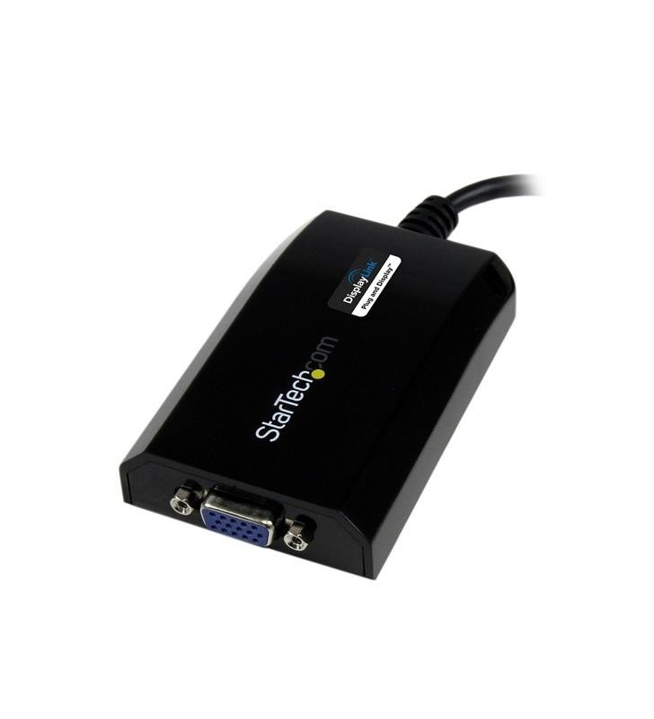 StarTech.com USB32VGAPRO adaptor grafic USB 1920 x 1200 Pixel Negru