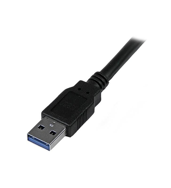 StarTech.com USB3SAA3MBK cabluri USB 3 m 3.2 Gen 1 (3.1 Gen 1) USB A Negru