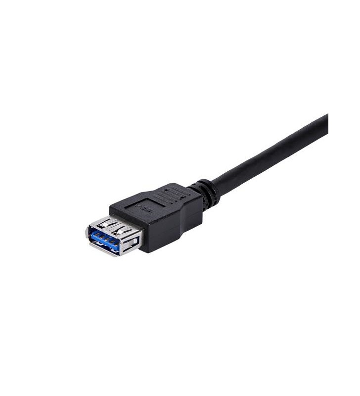 StarTech.com USB3SEXT1MBK cabluri USB 1 m 3.2 Gen 1 (3.1 Gen 1) USB A Negru