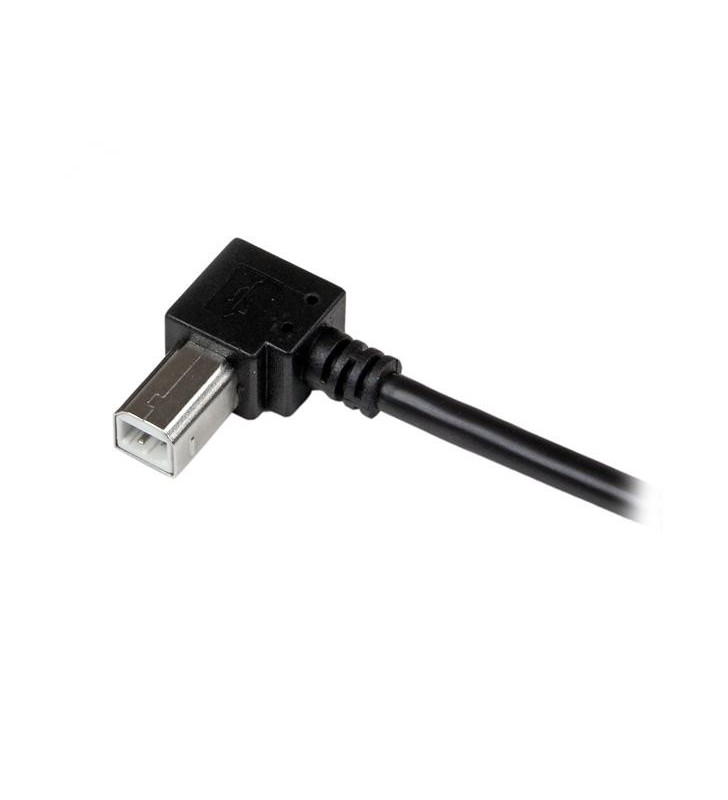 StarTech.com USBAB1MR cabluri USB 1 m 2.0 USB A USB B Negru