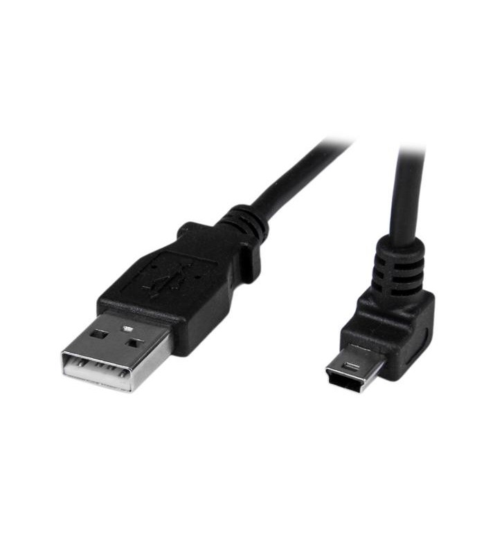 StarTech.com 1m, Mini USB-A - Mini-B cabluri USB 2.0 USB A Mini-USB B Negru