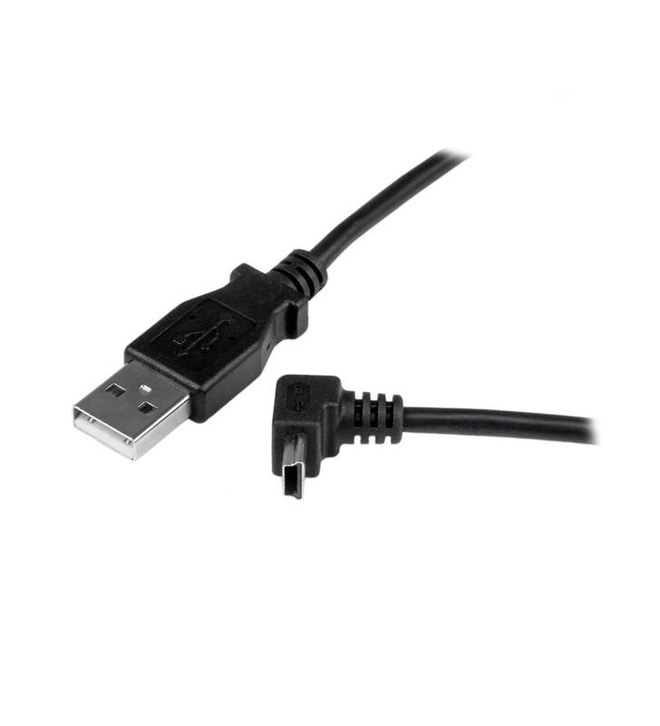 StarTech.com 1m, Mini USB-A - Mini-B cabluri USB 2.0 USB A Mini-USB B Negru