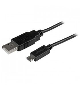 StarTech.com USBAUB1MBK cabluri USB 1 m 2.0 USB A Micro-USB B Negru
