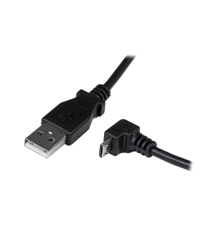 StarTech.com 2m USB2.0 A - micro B m/m cabluri USB 2.0 USB A Micro-USB B Negru