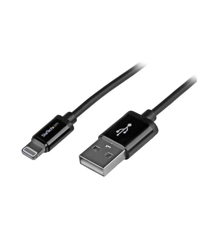 StarTech.com USBLT1MB cablu Lightning 1 m Negru