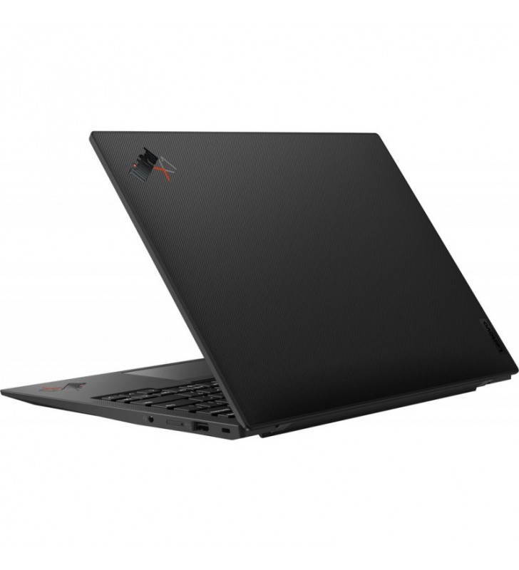 Ultrabook Lenovo 14'' ThinkPad X1 Carbon Gen 10, 2.8K OLED, Procesor Intel® Core™ i7-1260P (18M Cache, up to 4.70 GHz), 32GB DDR5, 1TB SSD, Intel Iris Xe, 5G, Win 11 Pro, Black Weave