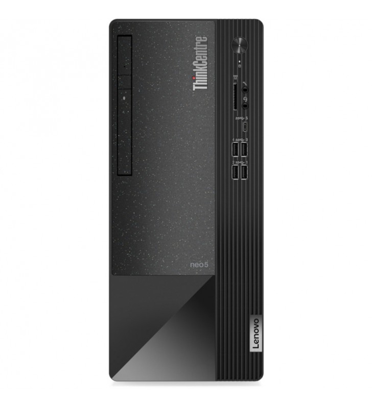 Desktop PC Lenovo ThinkCentre neo 50t, Procesor Intel® Core™ i7-12700 2.1GHz Alder Lake, 16GB RAM, 512GB SSD, UHD 770, no OS
