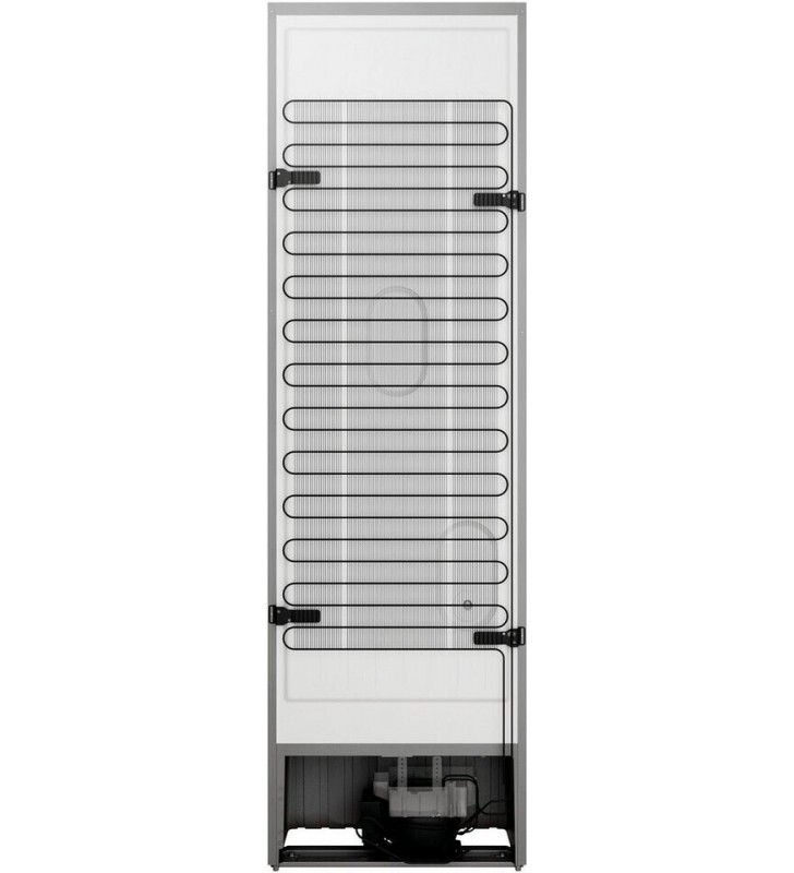 BAUKNECHT fridge/freezer combination KGNF 210C2IN, 202.7 cm high, 59.6 cm wide