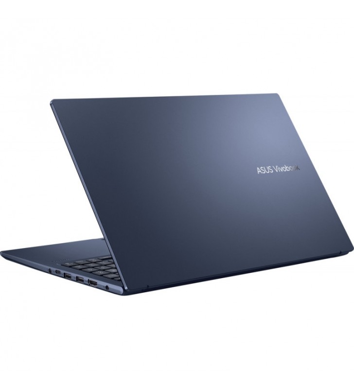 Laptop ASUS 15.6'' Vivobook 15X OLED M1503QA, FHD, Procesor AMD Ryzen™ 5 5600H (16M Cache, up to 4.2 GHz), 8GB DDR4, 512GB SSD, Radeon, Win 11 Home, Quiet Blue