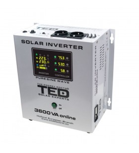 Invertor solar de la 48V la 230V 3600VA/2400W MPPT unda sinusoidala TED000309