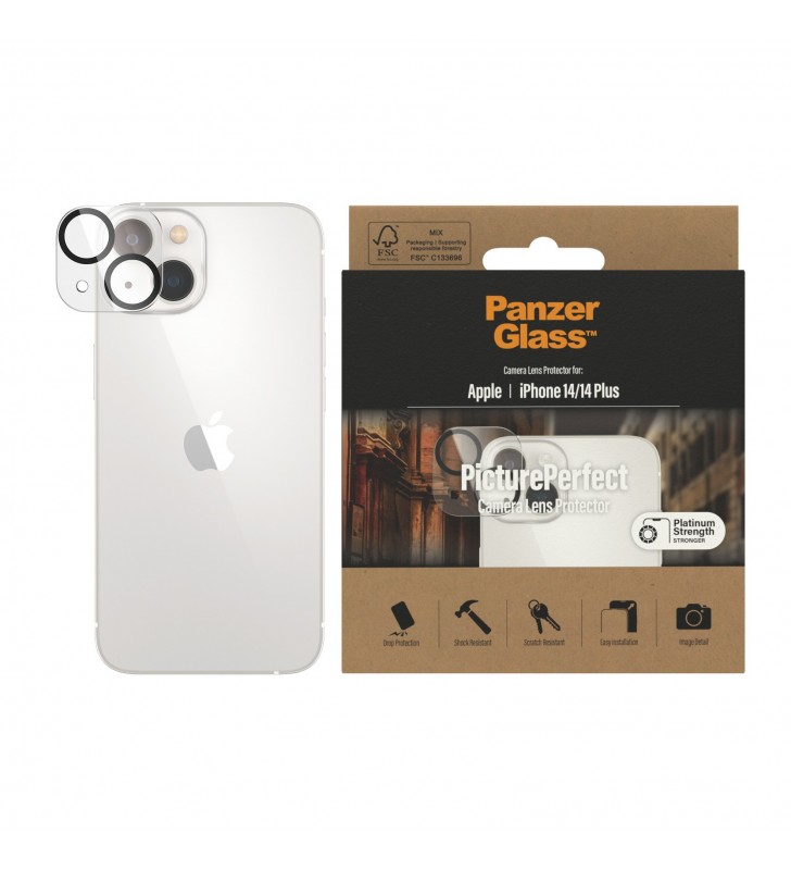 PanzerGlass Kamera Protector für Apple iPhone 2022 6.1"/6.7" Max Protecție ecran transparentă 1 buc.