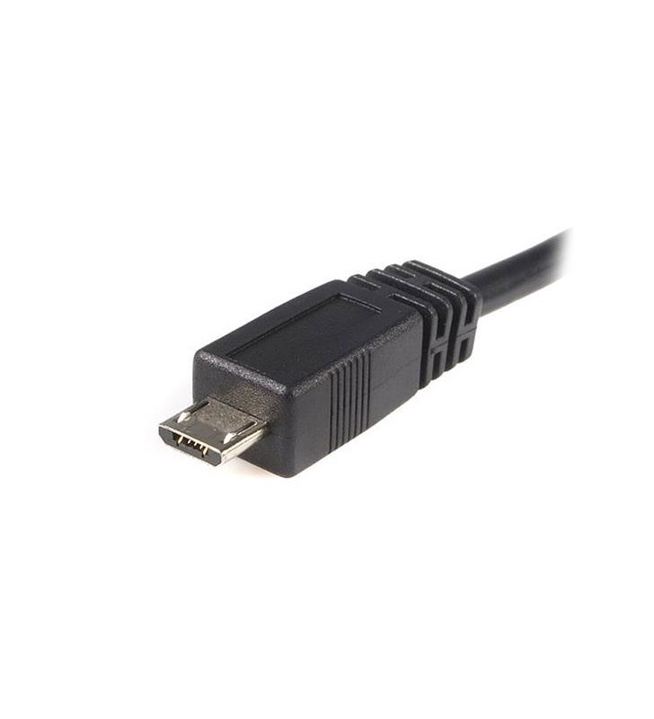 StarTech.com UUSBHAUB1M cabluri USB 1 m 2.0 USB A Micro-USB B Negru