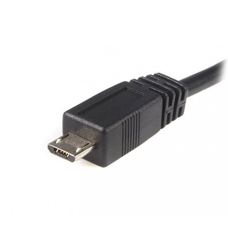 StarTech.com 3m USB/Micro USB cabluri USB 2.0 USB A Micro-USB B Negru