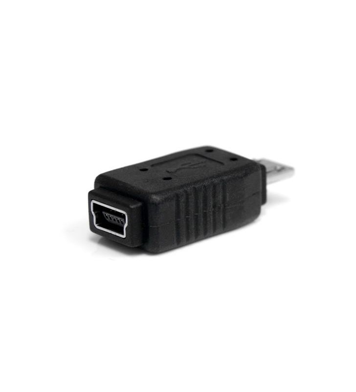 StarTech.com UUSBMUSBMF cabluri prelungitoare cu mufe mamă/tată 5 pin Micro-USB B 5 pin mini-USB B Negru