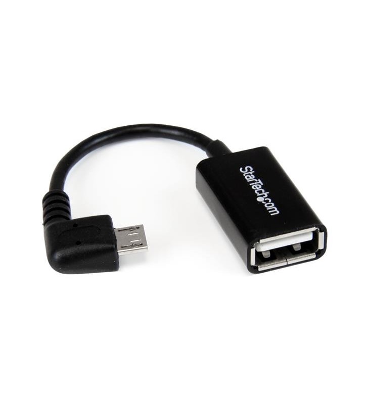 StarTech.com UUSBOTGRA cabluri USB 0,127 m 2.0 Micro-USB B USB A Negru