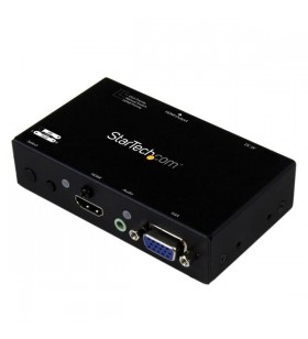 StarTech.com VS221VGA2HD distribuitoare video HDMI/VGA