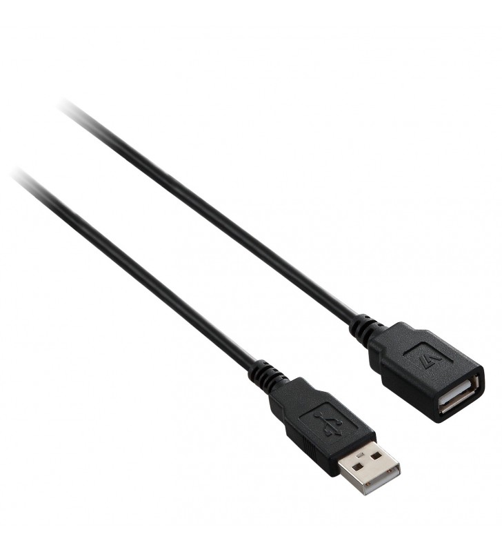 V7 V7E2USB2EXT-1.8M cabluri USB 1,8 m 2.0 USB A Negru