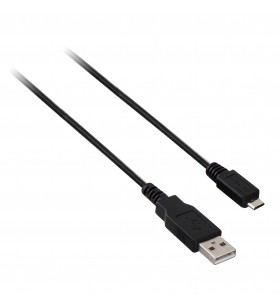 V7 V7E2USB2AMCB-01M cabluri USB 1 m 2.0 USB A Micro-USB B Negru