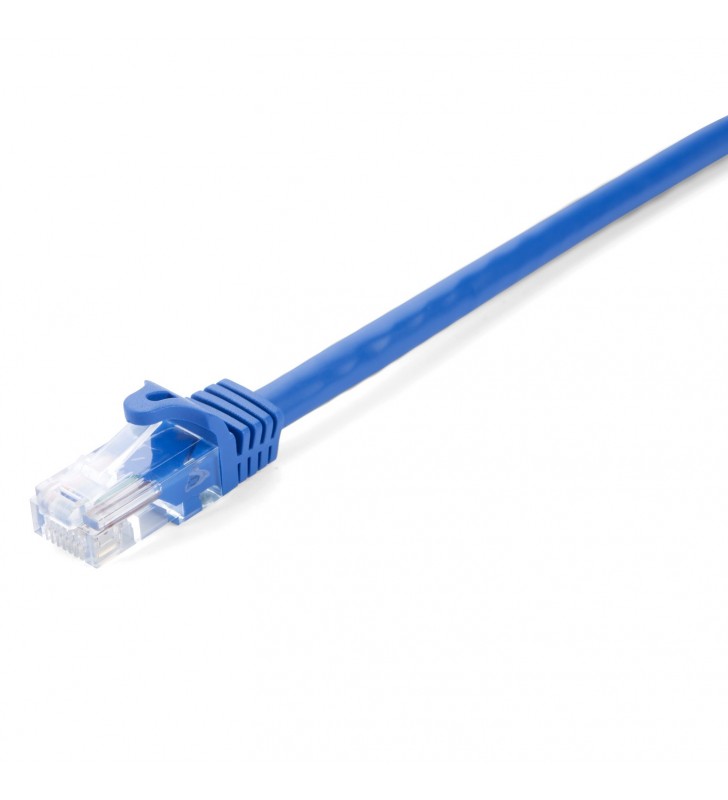 V7 V7CAT6UTP-03M-BLU-1E cabluri de rețea 3 m Cat6 U/UTP (UTP) Albastru