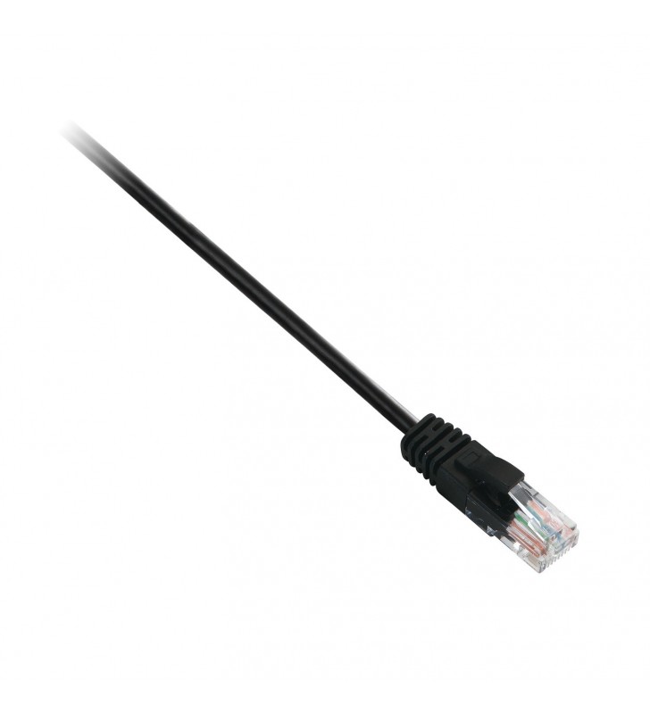 V7 V7CAT6UTP-03M-BLK-1E cabluri de rețea 3 m Cat6 U/UTP (UTP) Negru