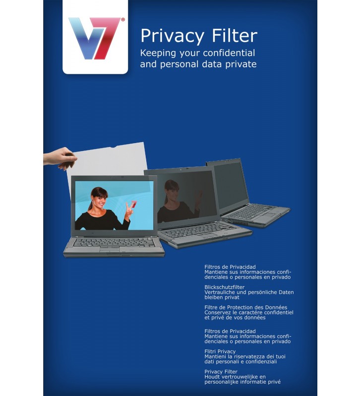 V7 PS19.0WA2-2E filtre de protecție pentru monitor Filtru confidențialitate ecran fără cadru 48,3 cm (19")