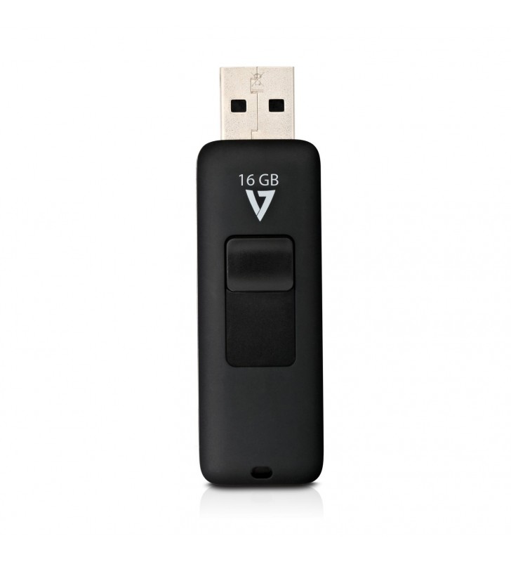 V7 VF216GAR-3E memorii flash USB 16 Giga Bites USB Tip-A 2.0 Negru