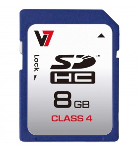 V7 SDHC 8GB memorii flash 8 Giga Bites Clasa 4
