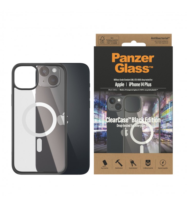 PanzerGlass ClearCase Apple iPhone 2022 carcasă pentru telefon mobil Copertă Transparente