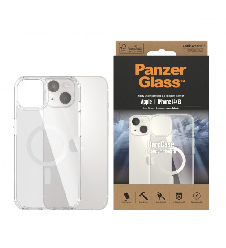 PanzerGlass HardCase Apple iPhone 2022 carcasă pentru telefon mobil Copertă Transparente