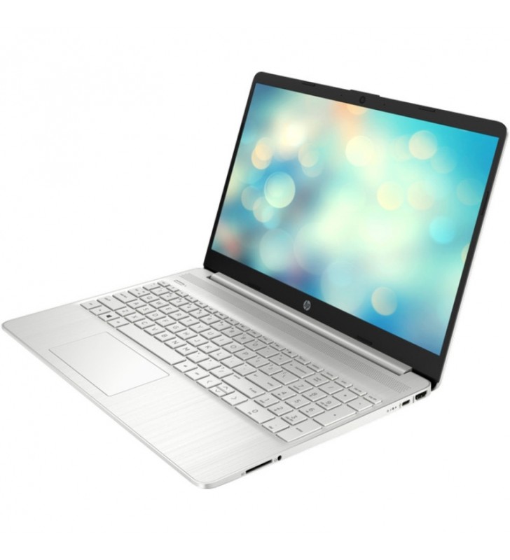 Laptop HP 15.6'' 15s-fq5009nq, FHD, Procesor Intel® Core™ i7-1255U (12M Cache, up to 4.70 GHz), 16GB DDR4, 512GB SSD, Intel Iris Xe, Free DOS, Silver
