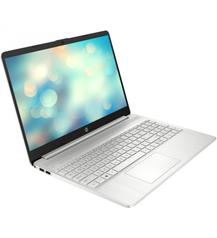 Laptop HP 15.6'' 15s-fq5009nq, FHD, Procesor Intel® Core™ i7-1255U (12M Cache, up to 4.70 GHz), 16GB DDR4, 512GB SSD, Intel Iris Xe, Free DOS, Silver