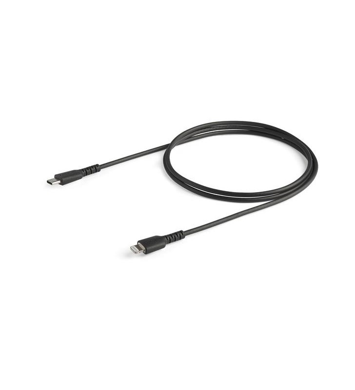 StarTech.com RUSBCLTMM1MB cabluri pentru telefoanele mobile Negru USB C Conector Lightning 1 m