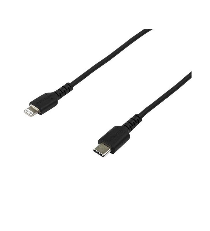StarTech.com RUSBCLTMM2MB cabluri pentru telefoanele mobile Negru USB A Conector Lightning 2 m
