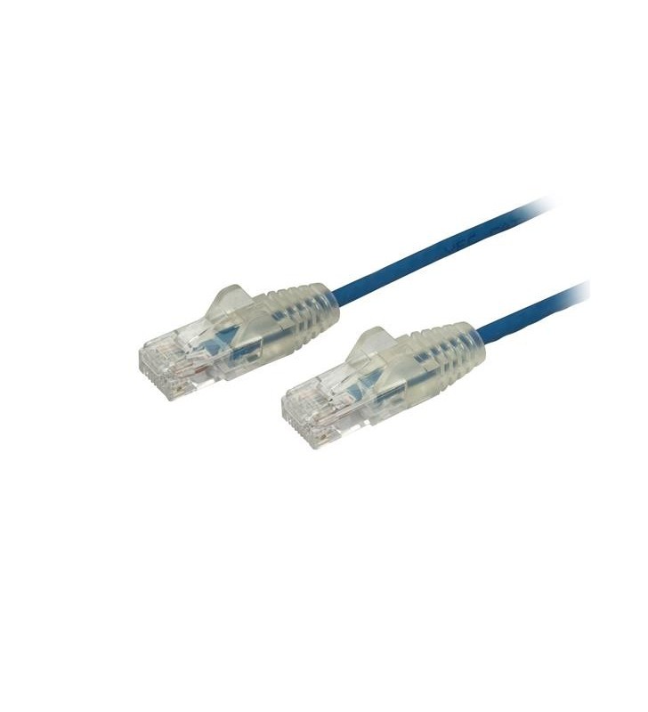 StarTech.com N6PAT50CMBLS cabluri de rețea 0,5 m Cat6 U/UTP (UTP) Albastru