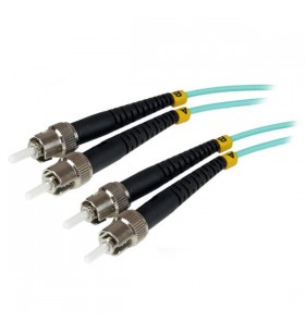 StarTech.com A50FBSTST1 cabluri din fibră optică 1 m OM3 ST Turcoaz