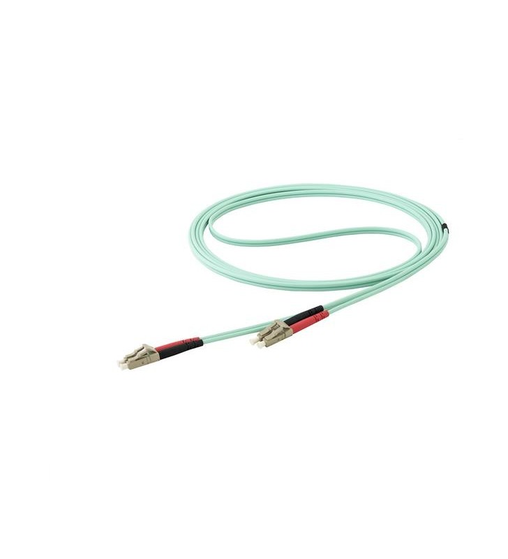 StarTech.com 450FBLCLC10 cabluri din fibră optică 10 m LSZH OM4 LC Aqua