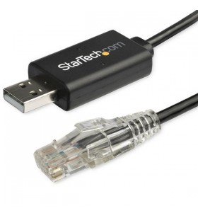 StarTech.com ICUSBROLLOVR cabluri de rețea 1,8 m Negru