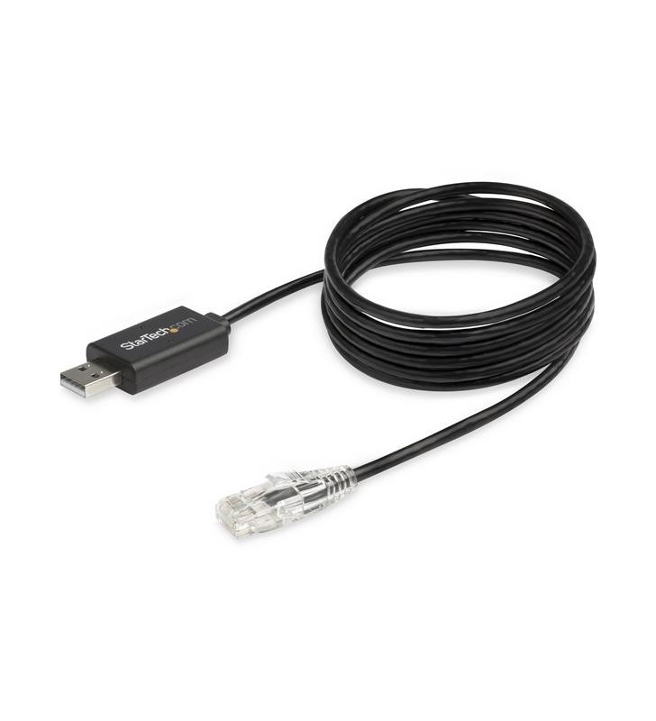 StarTech.com ICUSBROLLOVR cabluri de rețea 1,8 m Negru