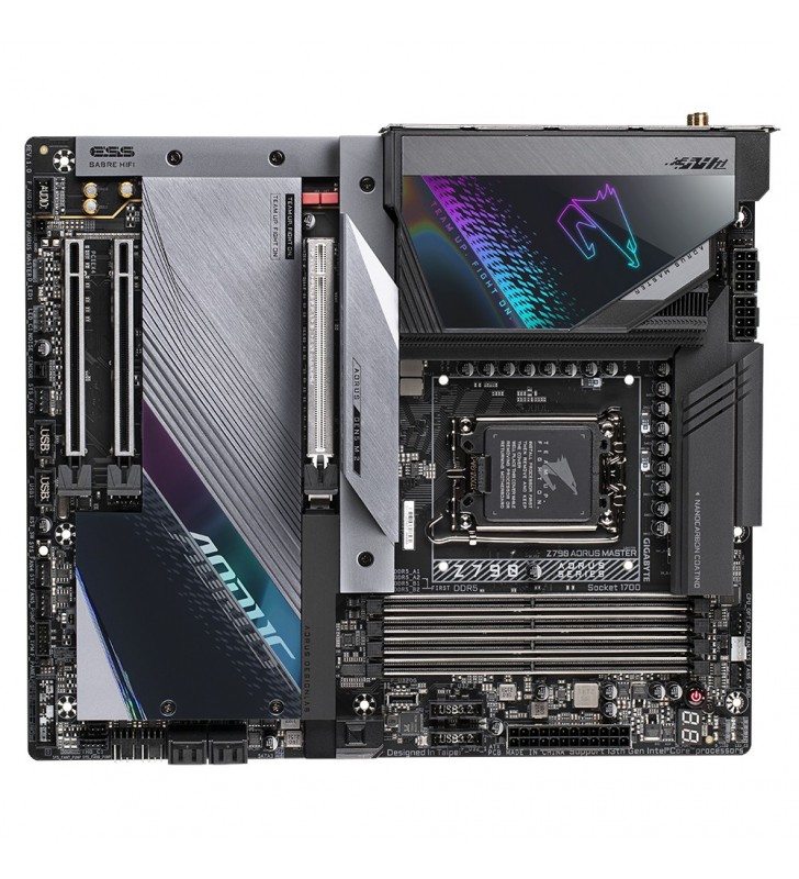 Gigabyte Z790 AORUS MASTER plăci de bază Intel Z790 Express LGA 1700 Prelungit ATX