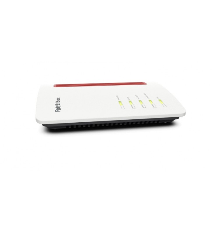 AVM FRITZ!Box 7530 router wireless Gigabit Ethernet Bandă dublă (2.4 GHz/ 5 GHz) 4G Negru, Roşu, Alb