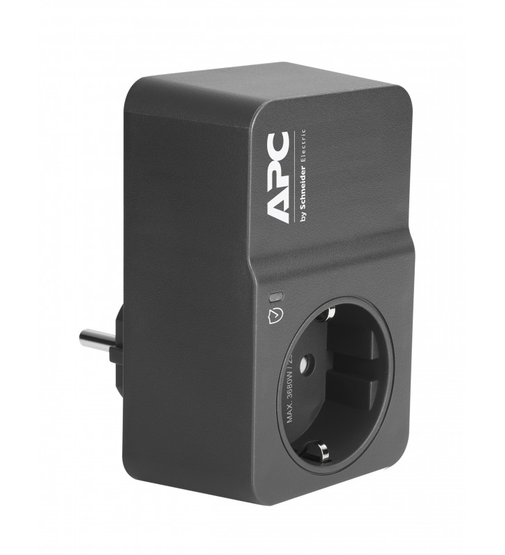 APC PM1WB-GR dispozitive de protecție la supratensiuni Negru 1 ieșire(i) AC 230 V