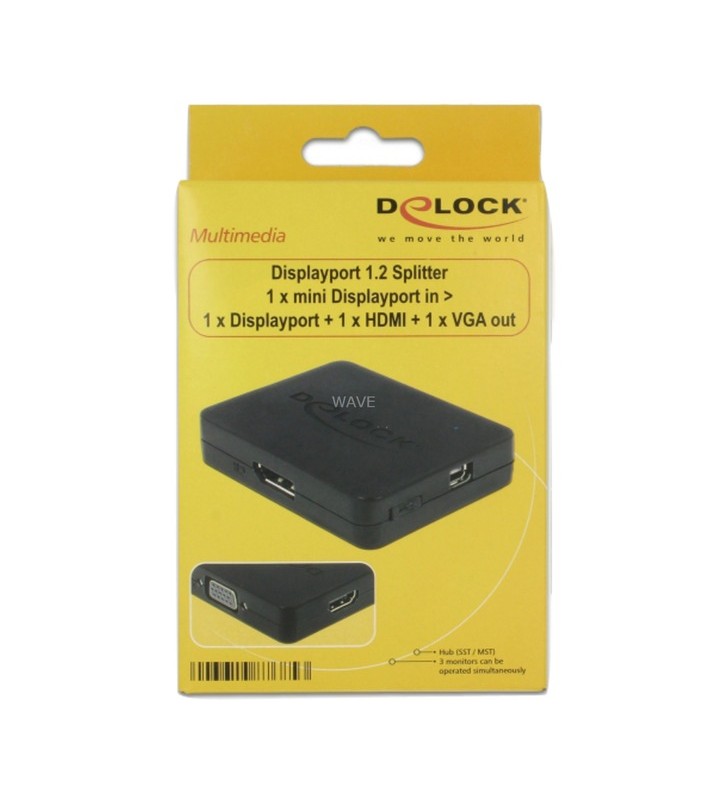 Adaptor DeLOCK DisplayPort 1.2
