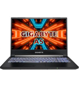 Gigabyte A5-K1-ADE1130SD 5600H Notebook 39,6 cm (15.6") Full HD AMD Ryzen™ 5 16 Giga Bites DDR4-SDRAM 512 Giga Bites SSD NVIDIA