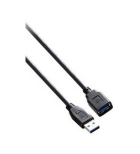 V7 V7E2USB3EXT-1.8M cabluri USB 1,8 m 3.2 Gen 1 (3.1 Gen 1) USB A Negru