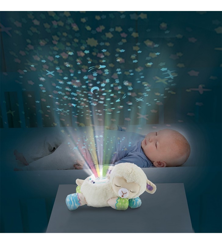 VTech Baby 3-in-1 Sternenlicht-Schäfchen lumini de noapte pentru bebeluși De sine stătătoare Alb