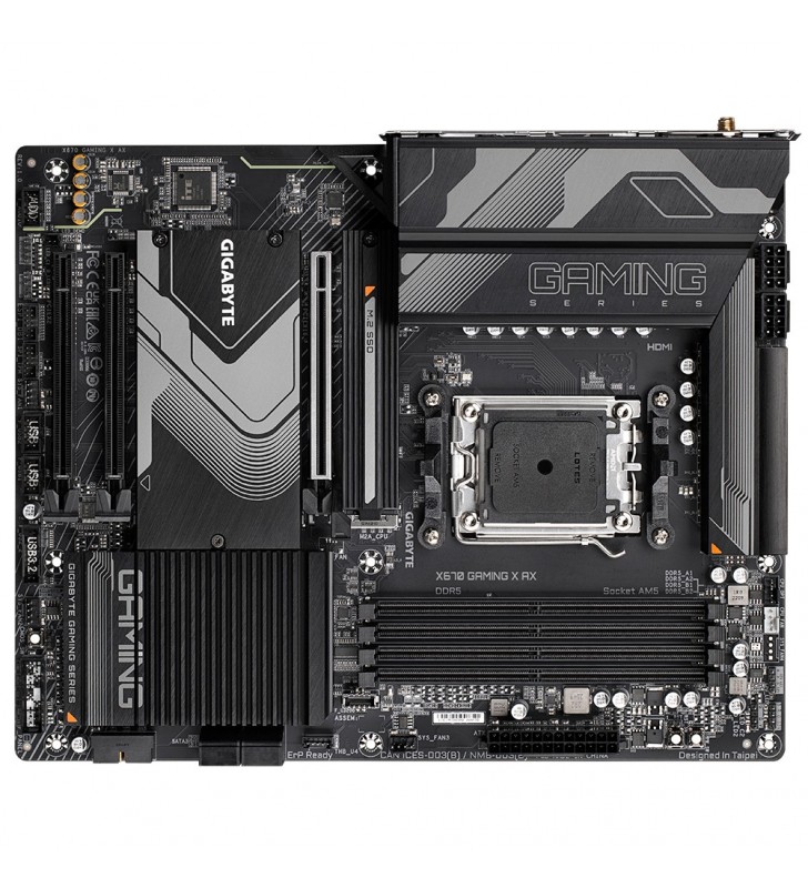 Gigabyte X670 GAMING X AX plăci de bază AMD X670 Mufă AM5 ATX