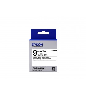 Epson Label Cartridge Standard LK-3WBN Standard Black/White 9mm (9m)