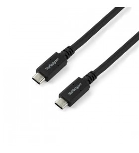 StarTech.com USB315C5C6 cabluri USB 1,8 m 3.2 Gen 1 (3.1 Gen 1) USB C Negru