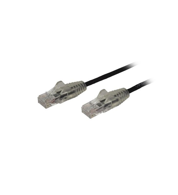 StarTech.com N6PAT50CMBKS cabluri de rețea 0,5 m Cat6 U/UTP (UTP) Negru